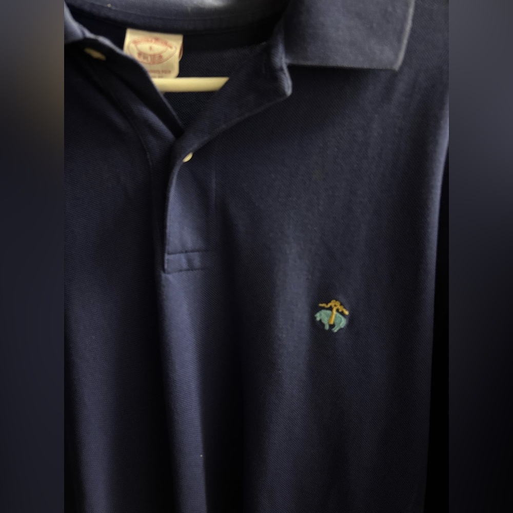 Brooks brothers performance polo, navy large
